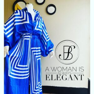 Royal Azure Geometric Flow Set