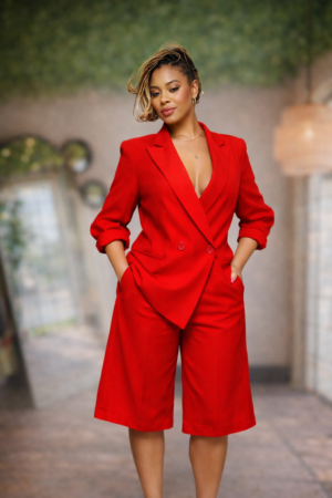 Red Gaucher Suit